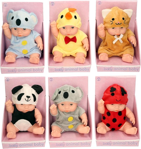 Animal baby dolls collection - dolls,