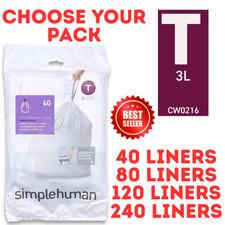 Simplehuman Bin Liners T Code