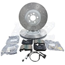 FOR BMW 2 SERIES 218I M SPORT GRAN COUPE (MK1 (F44))  FRONT DRILLED GROOVED DISC