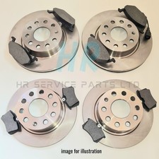 FRONT REAR BRAKE DISCS & BRAKE