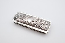 Antique Solid Silver Repousse