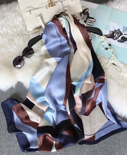 100 mulberry silk scarf - scarf, in