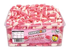 Halal Sweets Strawberry Puffs