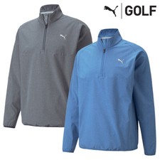 Puma Marin Woven 1/4 Zip Golf