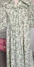 Vintage 1970’s Prairie Style Dress By Travers Tempest - Size 12-14..