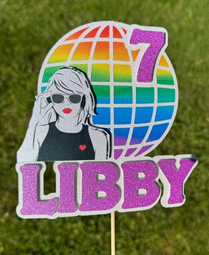 Personalise glitter ball - 3d,