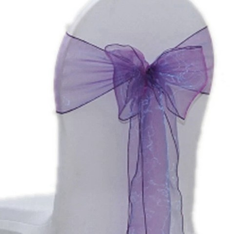 Cabury purple organza chair - cabury,