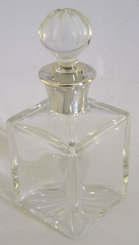 Sterling silver topped brandy - topped,