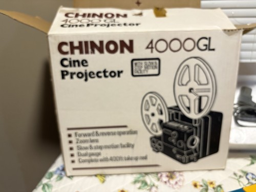 Chinon cine projector 4000gl - cine,