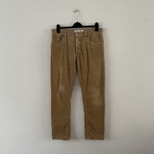 LACOSTE CORDUROY TROUSERS - W34 L31 SLIM FIT - BEIGE - CORDS