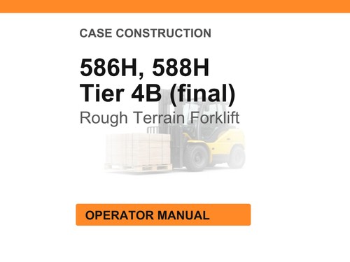 Case 586h 588h tier rough - tier,