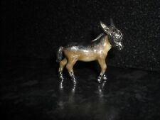 Saturno Silver Enamelled Animal Donkey (Medium) Lover Luxury Gift 