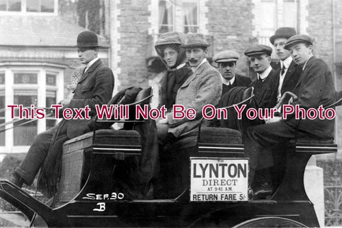 2908 lynton horse drawn - lynton,