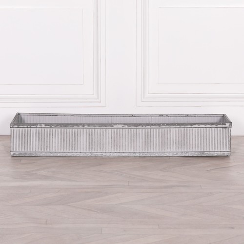 Metal window box planter - planter,