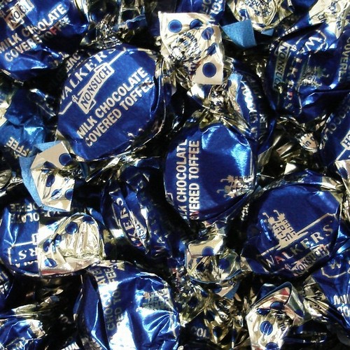 Milk chocolate covered toffee - chocolate,
