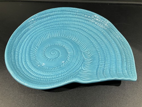 Turquoise blue ceramic sea - blue,