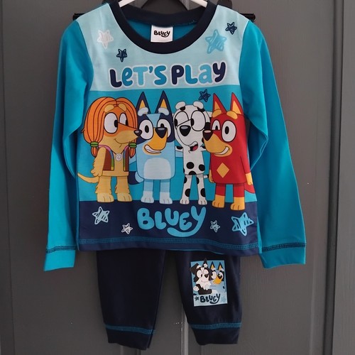 Bluey navy blue pyjamas - bluey,