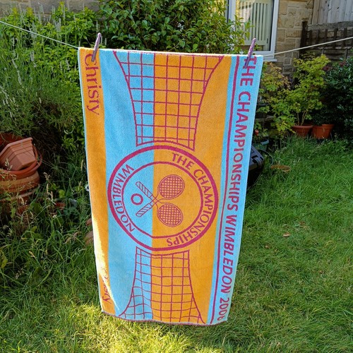 Official wimbledon towel 2006 - towel,