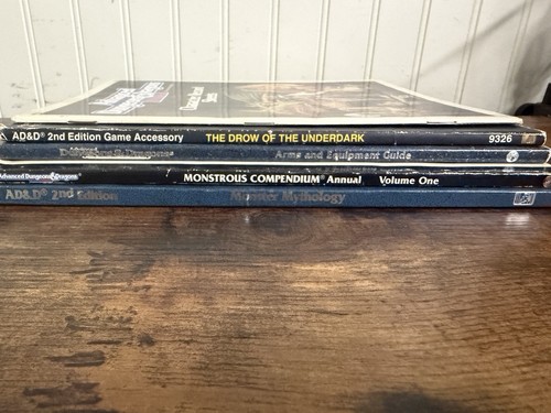 2nd edition accessories - ad&d,