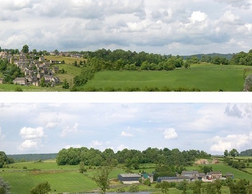 Backscenes 203b village - id, 'village'