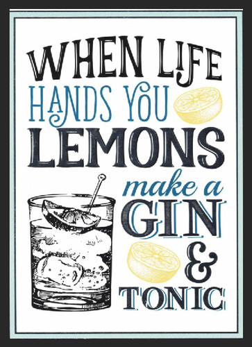 Gin tonic metal - tonic, pub