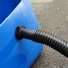 Water Butt Hose Pipe Black