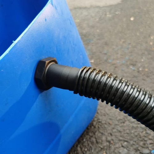 Water butt hose pipe black - butt,