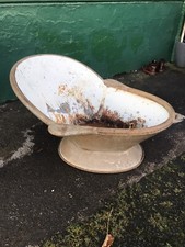 RARE Antique Cowboy tin hip