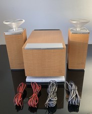 Sony S.A.S Super Acoustically Loaded System 360 Satellite Speakers & Twin Woofer