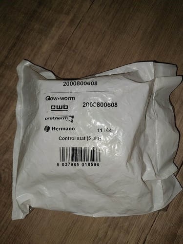 Glow worm thermostat comes - thermostat,