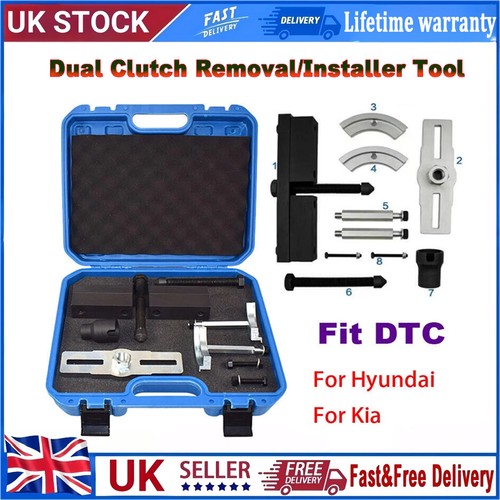 Dual clutch removal installer - dual, removal/installer