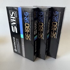 3x HITACHI SE-180 SR-G 3hr