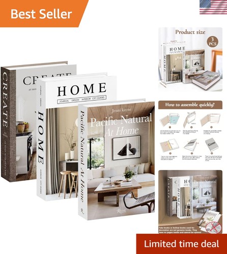 Modern decorative faux books - modern,