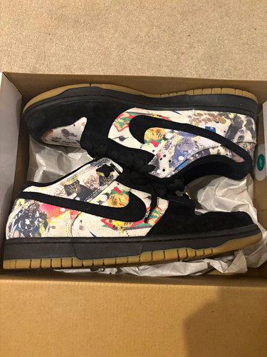 Nike supreme dunk low - sb,