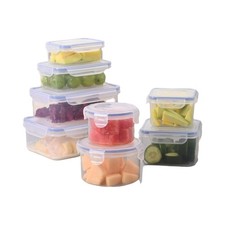 BARGAIN FACTORY 16-Piece Airtight Food Storage Containers BPA-Free Microwave