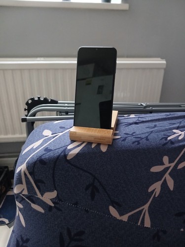 Universial wooden phone holder - phone,