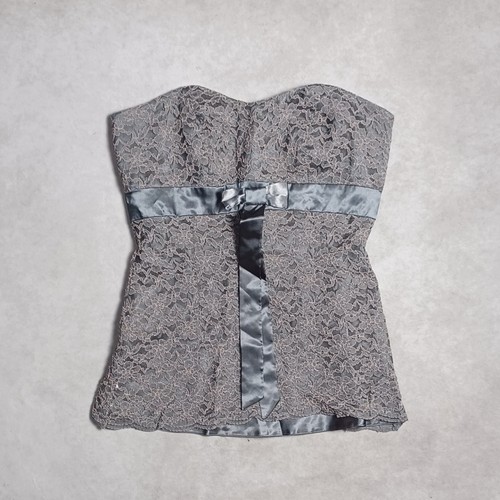 Evening corset bustier top - m&s,