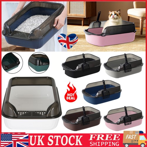 Large open cat - large, tray