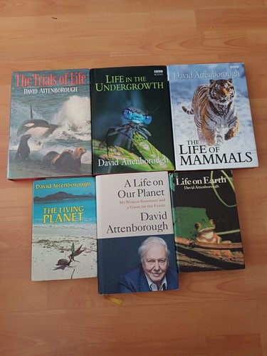 David attenborough hand signed - david,