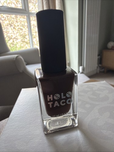 Holo taco brownie points nail - brownie,