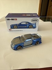 Kaido House Works Nissan Skyline GT-R R34 Shinjuku V2 KHMG158 1/64 Blue