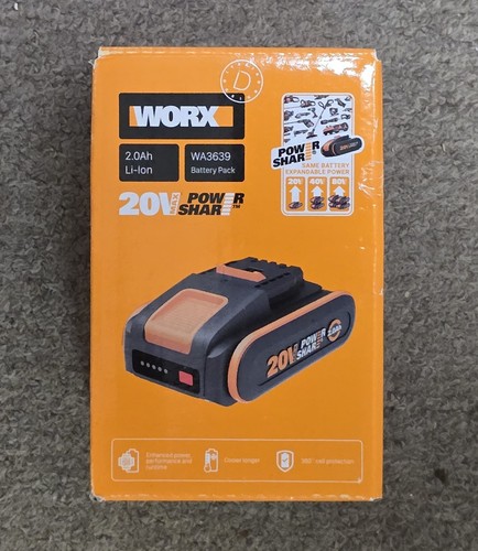 Worx wa3639 20v max - max, 2.0ah