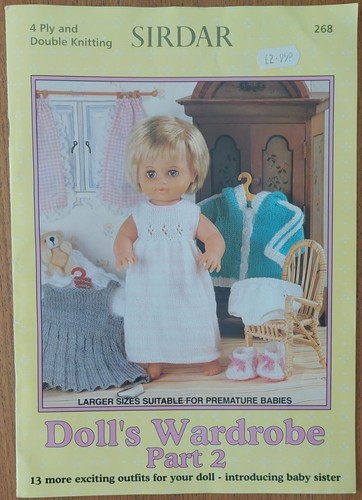 Sirdar doll wardrobe - sirdar, doll's