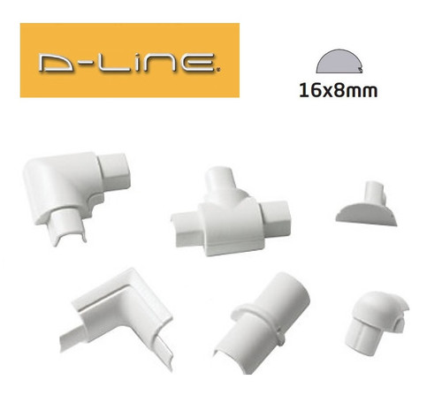 Line 16mm 8mm white - d-line, x