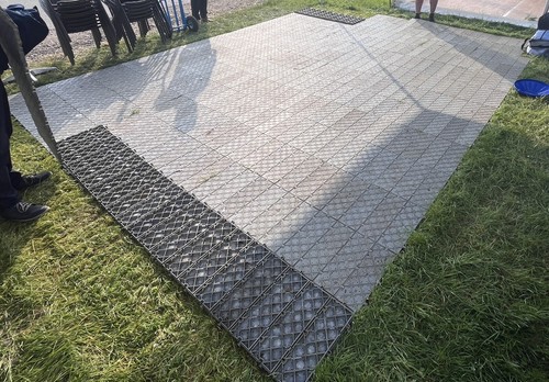 Temporary flooring - 4m,