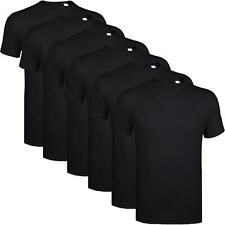 6 PACK Mens T-Shirt 100%