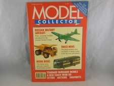 Model Collector February 1993 Russian Military Aircraf, Truck News & Model Buses