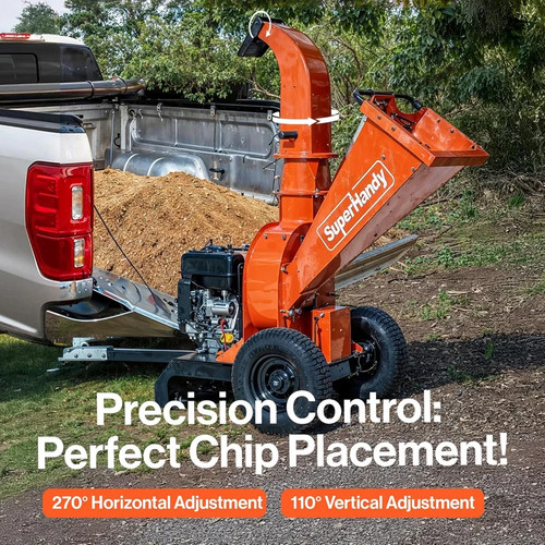 Towable wood chipper in - chipper,