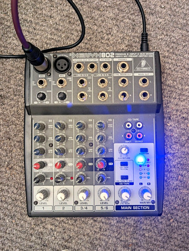 Behringer xenyx 802 - xenyx, 8-channel