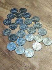 Vintage 90's Teenage Mutant Ninja Turtles Tokens Coins X25 Blimp Glider TMNT